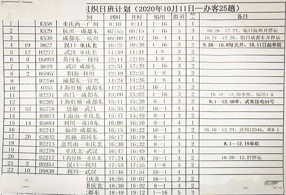 巴东火车最新时刻表详解及查询指南